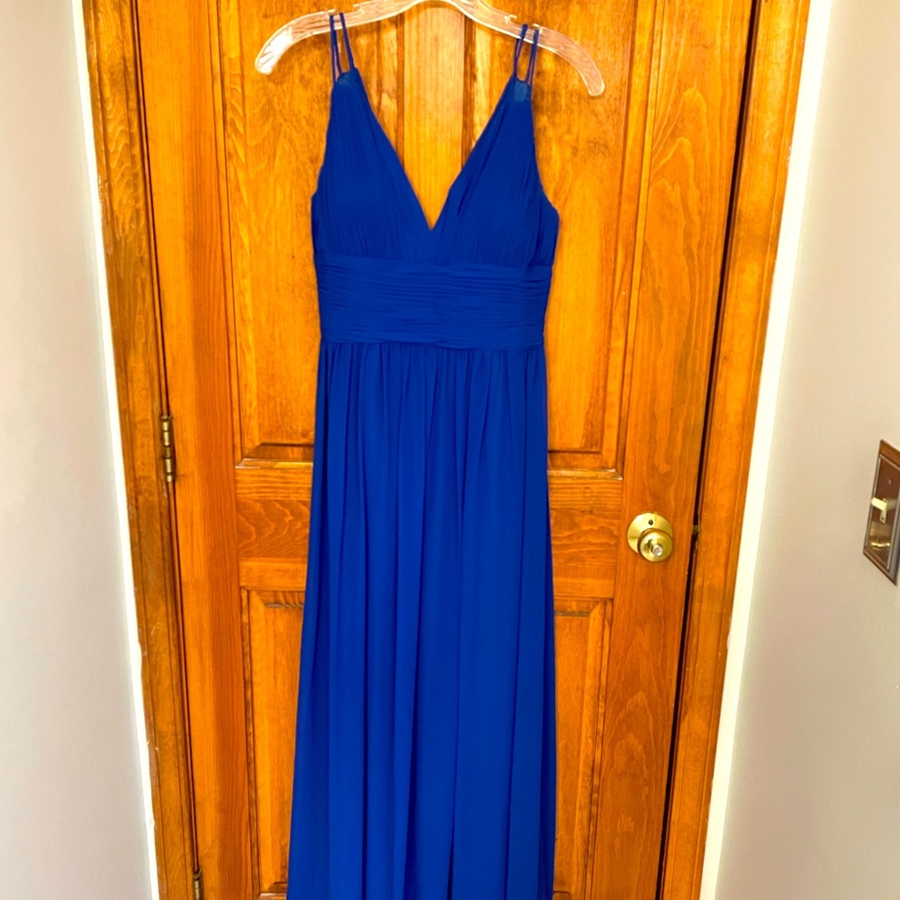 Blue gown